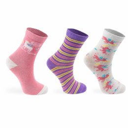 Pidilidi 3pack PD0127-01 gyerek zokni