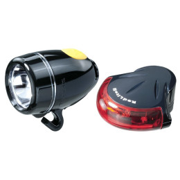 Villogó Topeak HighLite Combo II első/hátsó fekete