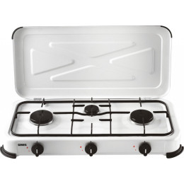 Gimeg Tříplotýnkový plynový vařič gázfőző fehér