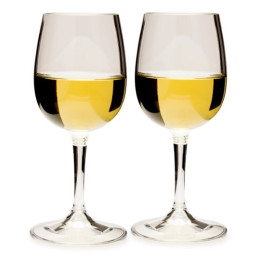 Pohár készlet GSI Outdoors Nesting Wine Glass Set átettsző