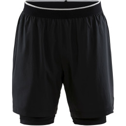 Férfi rövidnadrág Craft Charge 2 v 1 fekete