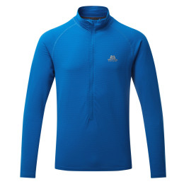 Férfi pulóver Mountain Equipment Solar Eclipse Zip Tee kék