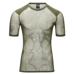 Brynje of Norway Tactical Wool Thermo T-Shirt w/inlay férfi póló zöld Olive Green