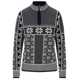 Dale of Norway Vardåsen Fem Sweater női pulóver sötétkék / fehér Marine Offwhite