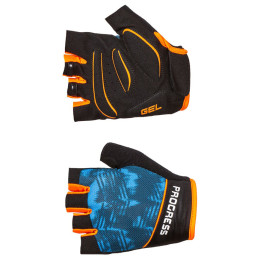 Kerékpáros kesztyű Progress R RIPPER MITTS 37CB fekete/kék
