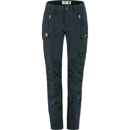 Női nadrág Fjällräven Nikka Trousers Curved W sötétkék