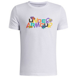 Under Armour UA B Patch Pack Wm SS White gyerek funkcionális felső fehér/fekete White / / Black