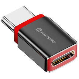 Swissten Dataguard With Data Blocking USB-C (Male) / USB-C (Female) adapter
