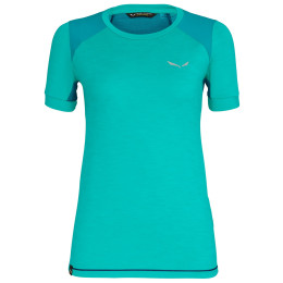 Női póló Salewa Pedroc Hybrid Dry W S/S Tee zöld
