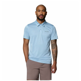 Columbia Columbia Hike™ Polo férfi póló kék Ripple Blue Heather
