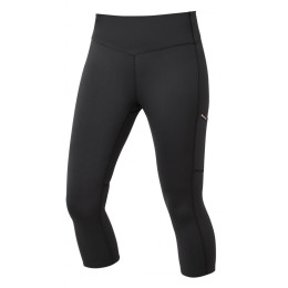 Női 3/4-es legging Montane Womens Ineo Lite Capri Pants fekete