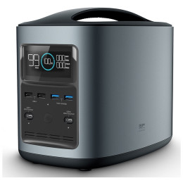 EcoFlow River370 töltőállomás fekete Black