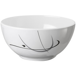 Brunner Bowl ø 15 cm tál fehér/fekete Serenade