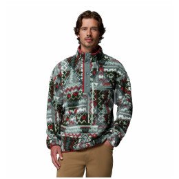 Columbia Helvetia™ II Printed Half Snap Fleece férfi pulóver