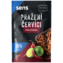 Sens Fűszeres kukacok – Chilli & Lime 12 g ehető kukac