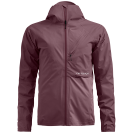 Ortovox Trace 2.5L Jacket W női vízálló kabát rózsaszín Chestnut