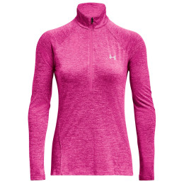 Under Armour Tech 1/2 Zip - Twist női funkcionális felső rózsaszín