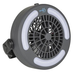 Závěsná lampa Bo-Camp Fan/Hanging Lamp 110 Lumen fekete