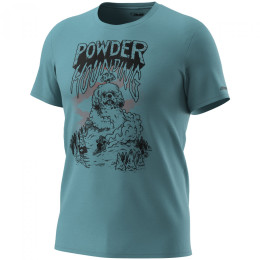 Dynafit 24/7 Artist Series Cotton T-Shirt Men férfi póló világoskék