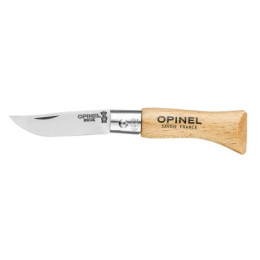 Opinel N°02 Inox zsebkés természetes