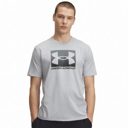 Under Armour M Boxed Sports Updated Ss férfi póló szürke ModGrayLightHeather/Black