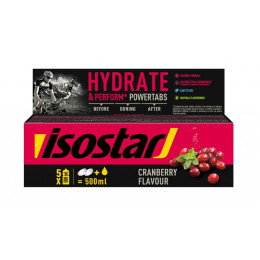 Isostar Hydrate&Perform powertabs energiatabletta