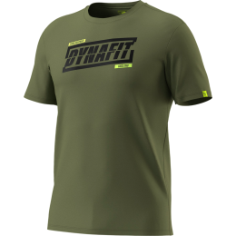Dynafit Graphic Co T-Shirt M férfi póló zöld 5A41 - military green/TABLOID