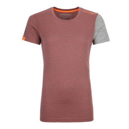 Dámské triko Ortovox 185 Rock'N'Wool Short Sleeve W piros