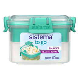 Sistema Snack To Go ételdoboz türkiz