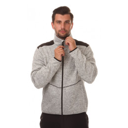 Férfi szvetter Nordblanc Noble fehér KBL