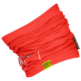 Multifunkciós sál Ortovox 120 Tec Logo Neckwarmer piros