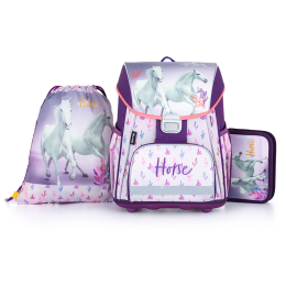 Oxybag Premium Light Horse hátizsák szett