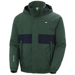 Helly Hansen Smoegen Insulated Rain Jacket férfi télikabát zöld JUNGLE GREEN STRIPE