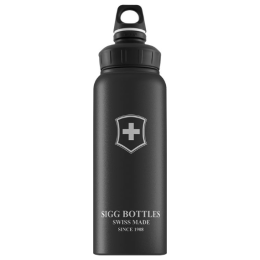 Kulacs Sigg Swiss Emblem fekete Black Touch