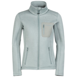 Fundango Antilles Fleece Jacket női funkcionális pulóver világoszöld mint heather