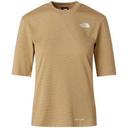 The North Face W Shadow Short Sleeve T-Shirt női póló barna KELP TAN