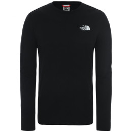 The North Face M L/S Red Box Tee - Eu férfi póló fekete