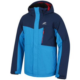 Hannah Juval férfi télikabát kék MethylBlue/DarkDenim