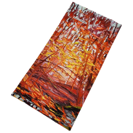 High Tail Designs Hiking Gaiter Autumn Glory multifunkciós sál barna Autumn Glory