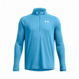 Under Armour Tech 2.0 1/2 Zip-BLU gyerek funkcionális felső világoskék Blue