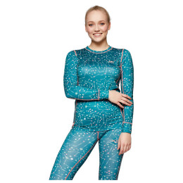 Női póló a Nadrág Kari Traa Sjolvsagt Set kék Lake