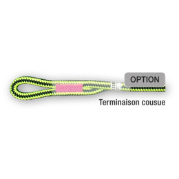 Arborista kötél Beal Ginkgo 12mm + 2x šit. oko 6m fekete/sárga