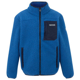 Regatta Junior Frankie Warm Fleece gyerek pulóver kék Snorkel Blue
