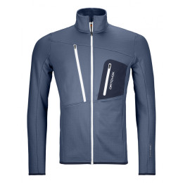 Ortovox Fleece Grid Jacket férfi pulóver