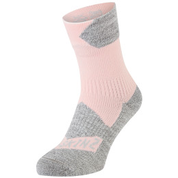 SealSkinz Bircham vízálló zokni rózsaszín/szürke Pink
