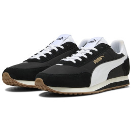 Puma St Miler Rise férficipő fekete/fehér PUMA Black-PUMA White-Gum