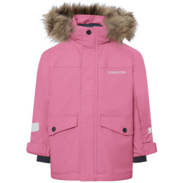 Didriksons Bjärven Kids Parka 5 Heather Pink gyerek télikabát rózsaszín Heather Pink