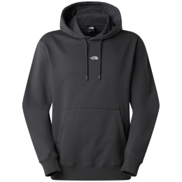 The North Face U Essential Light Relaxed Hoodie pulóver fekete ANTHRACITE GREY
