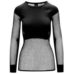 Brynje of Norway Lady Wool Thermo T-shirt női funkcionális felső fekete black