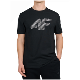 4F Tshirt M3579 férfi póló fekete Deep Black
